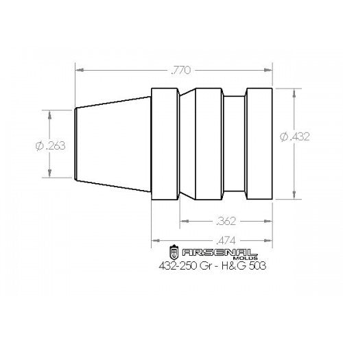 432-250 Gr. TC – H&G 503